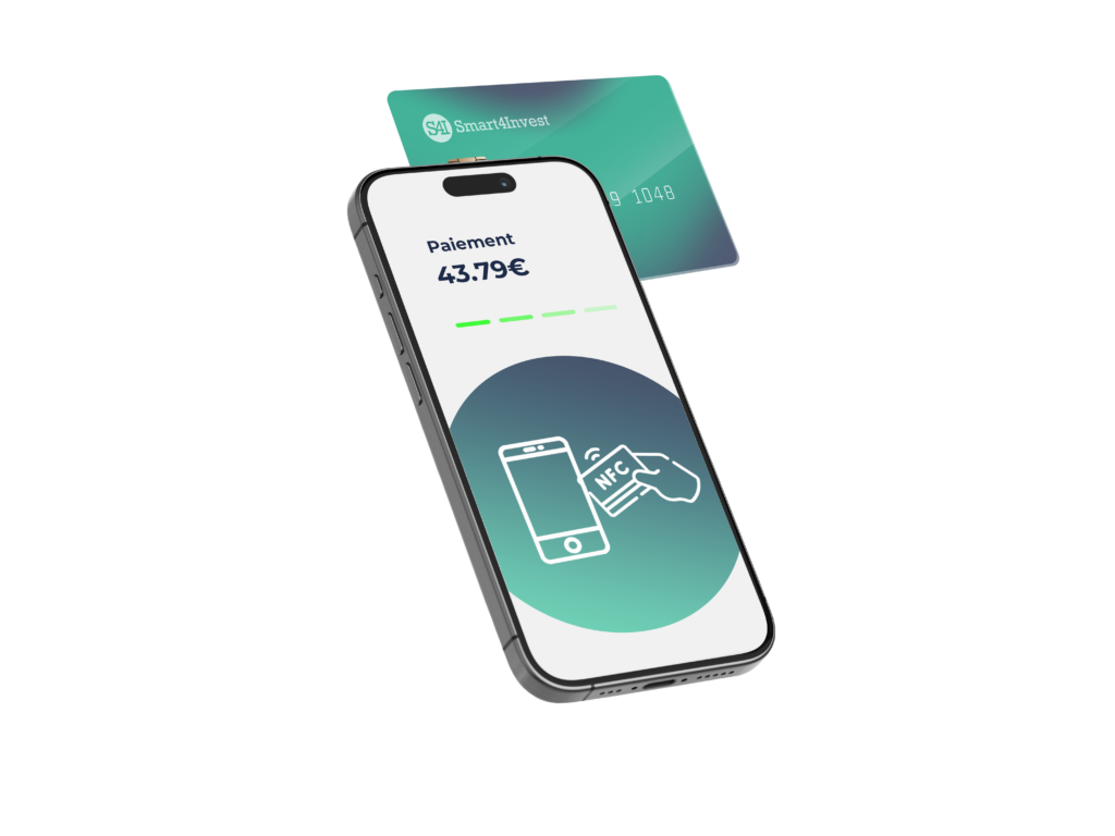 application de paiement SmartPay, permet les paiements via NFC avec son Smartphone